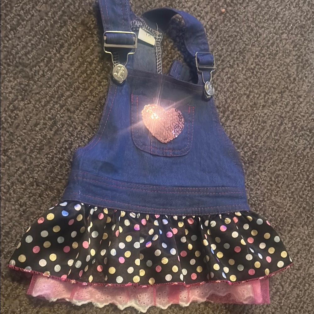 Doggie  Denim Costume Dress